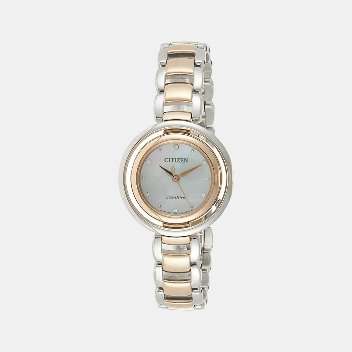 Citizen Round White Analog watch