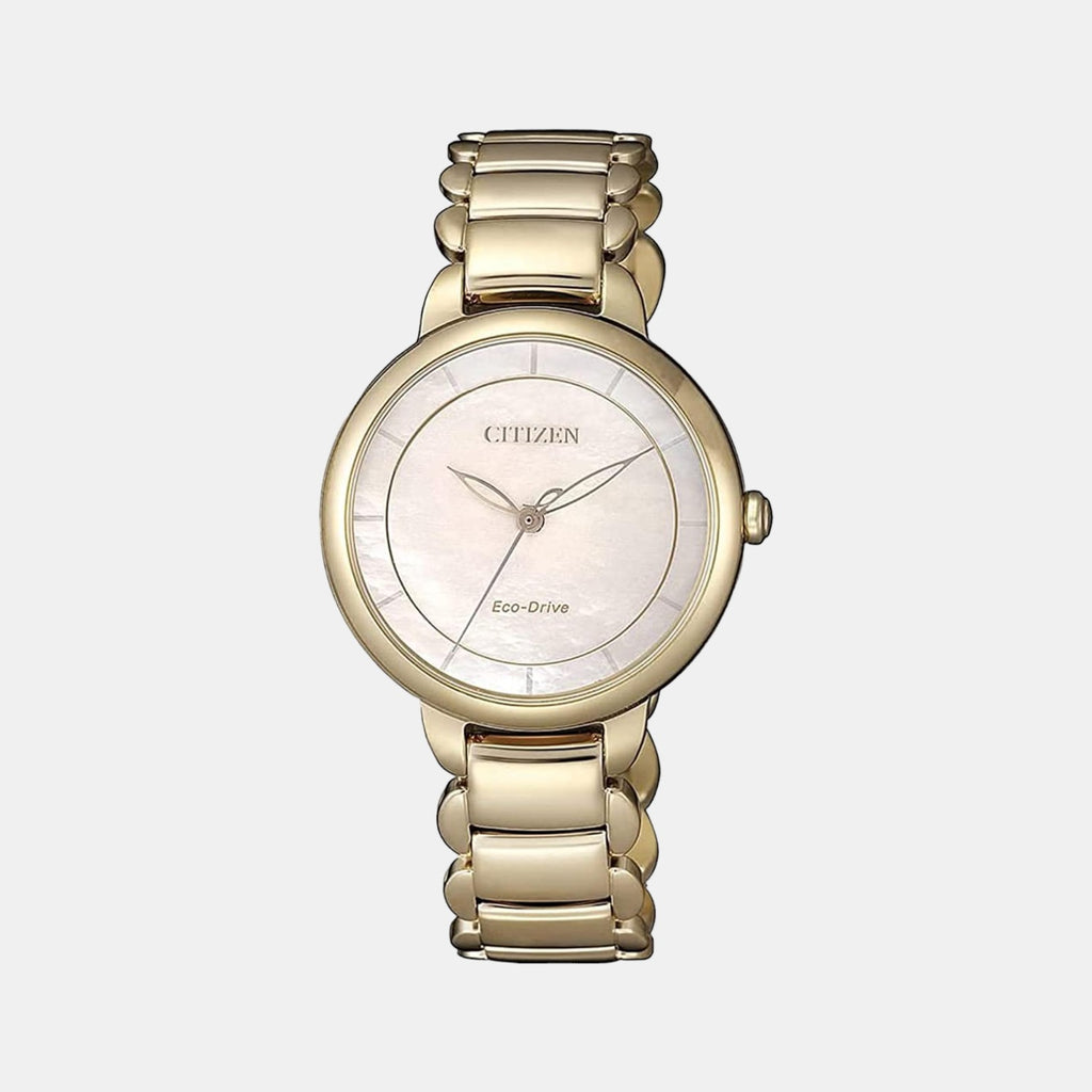 Citizen Round Mother Of Pearl Analog watch