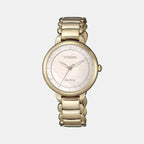 Citizen Round Mother Of Pearl Analog watch