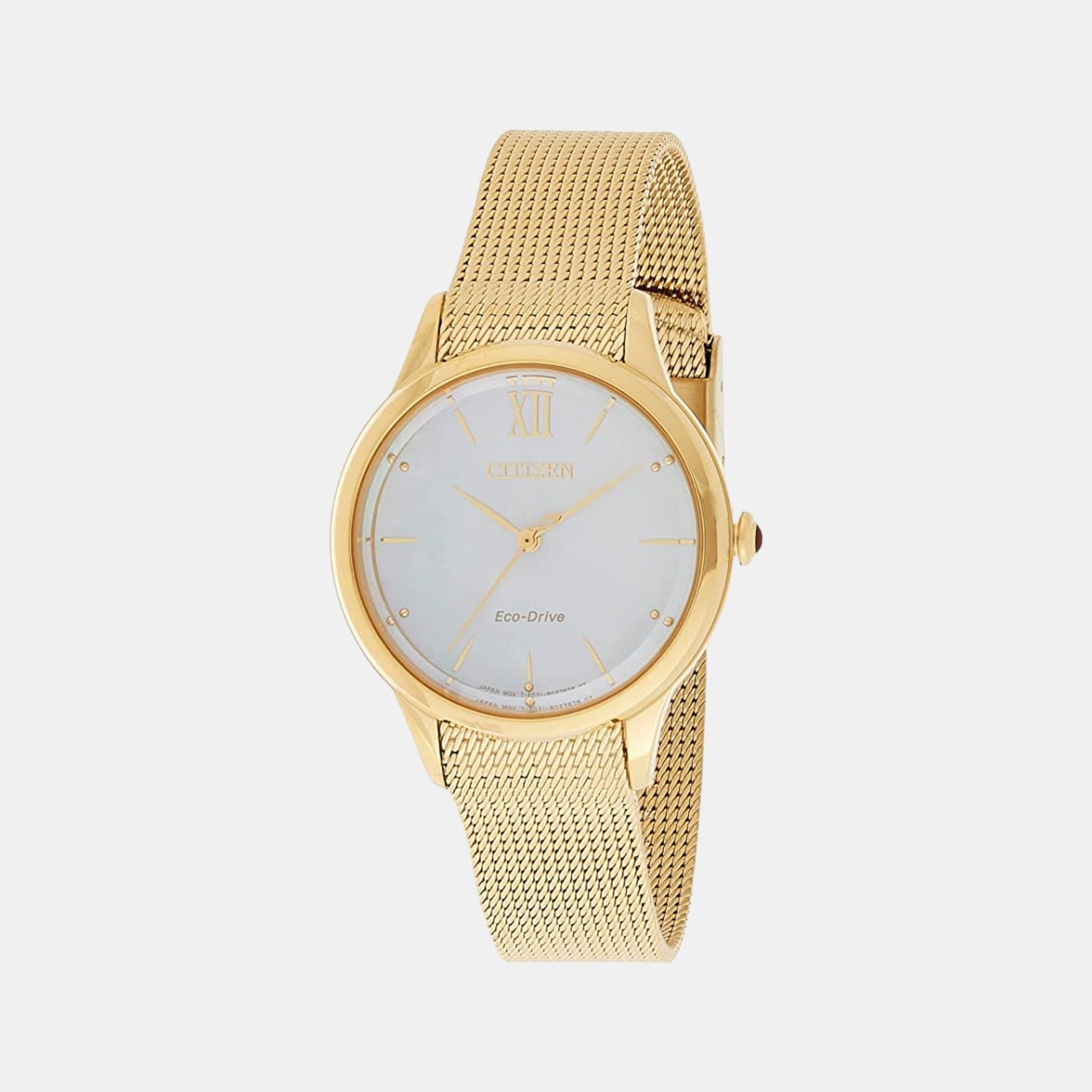 Citizen Round White Analog watch