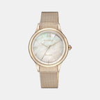 Citizen Round White Analog watch