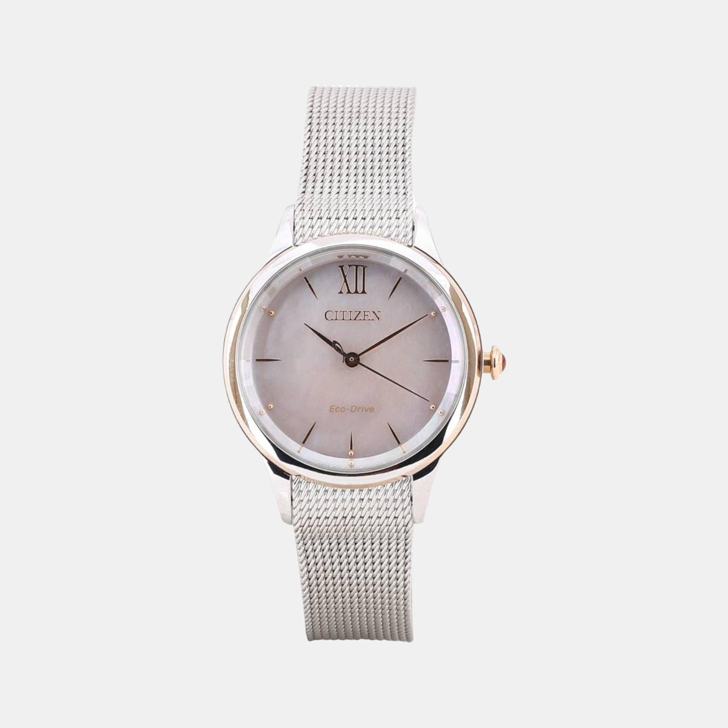 Citizen eco drive outlet mesh ladies watch