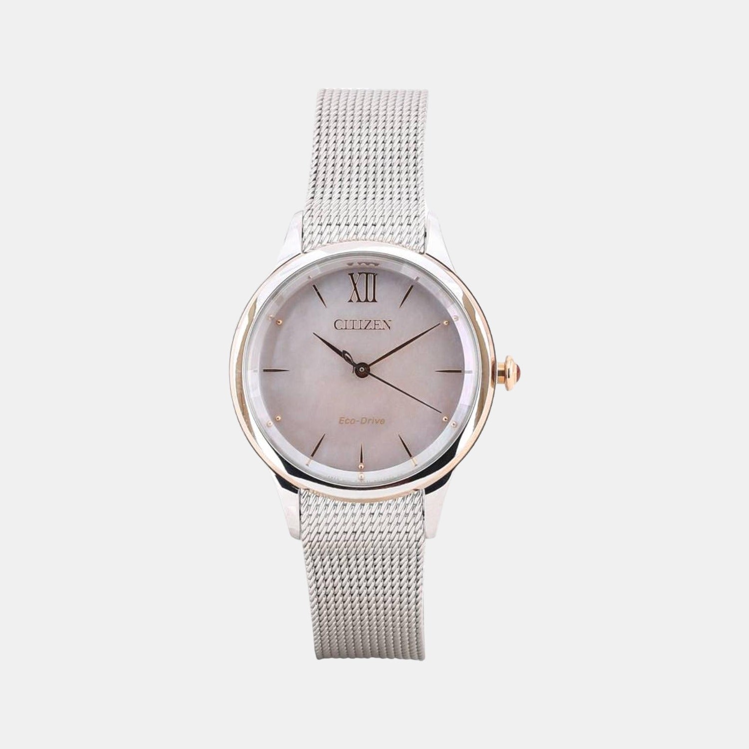 Citizen Round Mother Of Pearl Analog watch