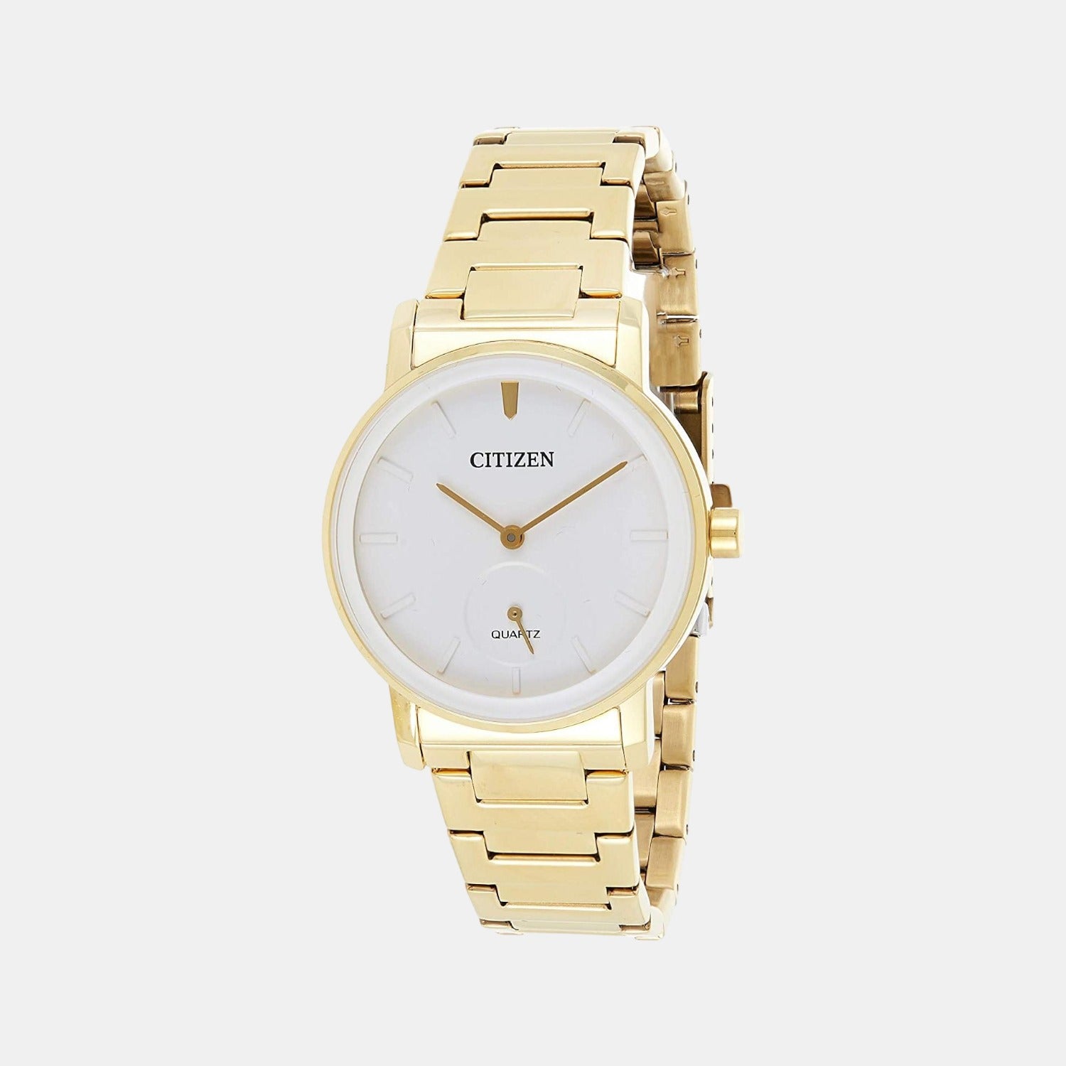 Female White Analog Stainless Steel Watch EQ9062-58A