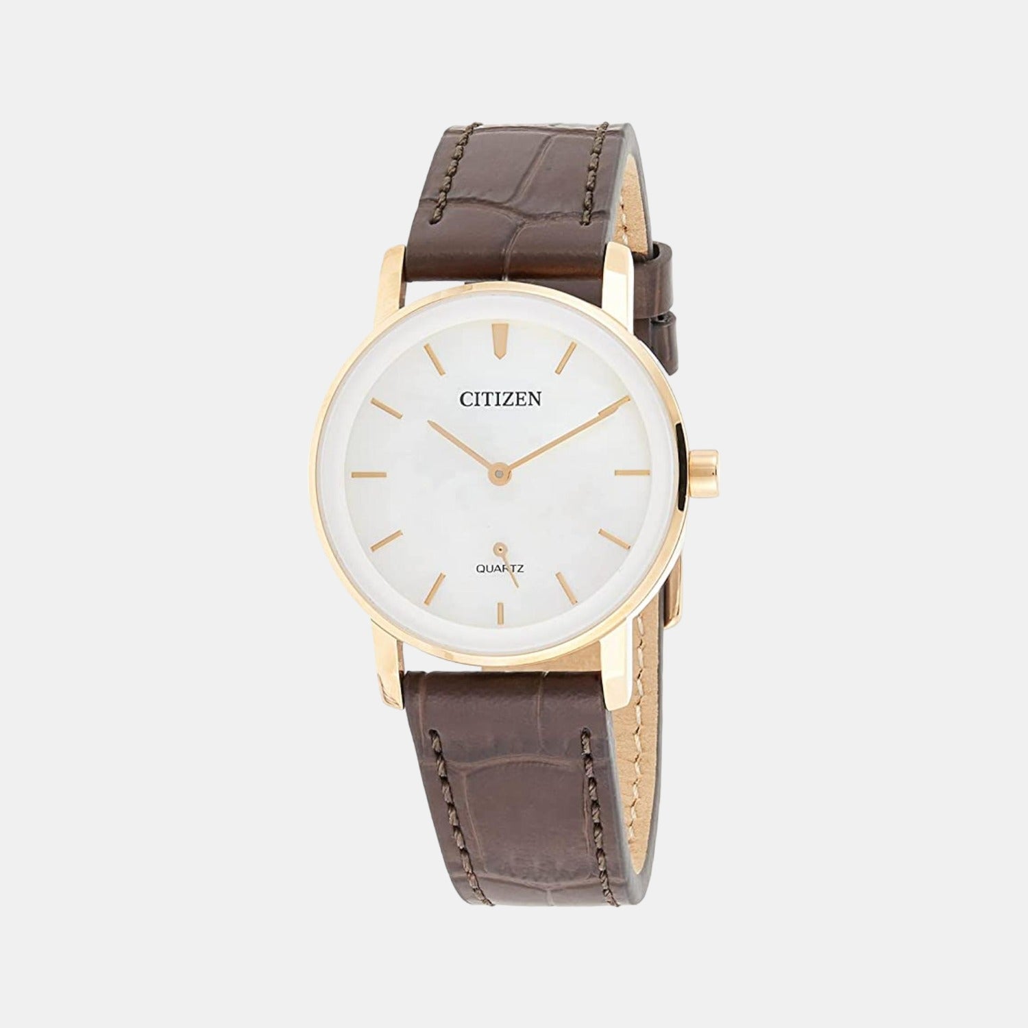 Citizen Quartz Leather Strap Citizen Citizen X Women Quartz White