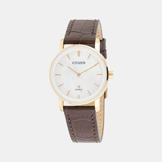 citizen-stainless-steel-white-analog-female-watch-eq9063-04d