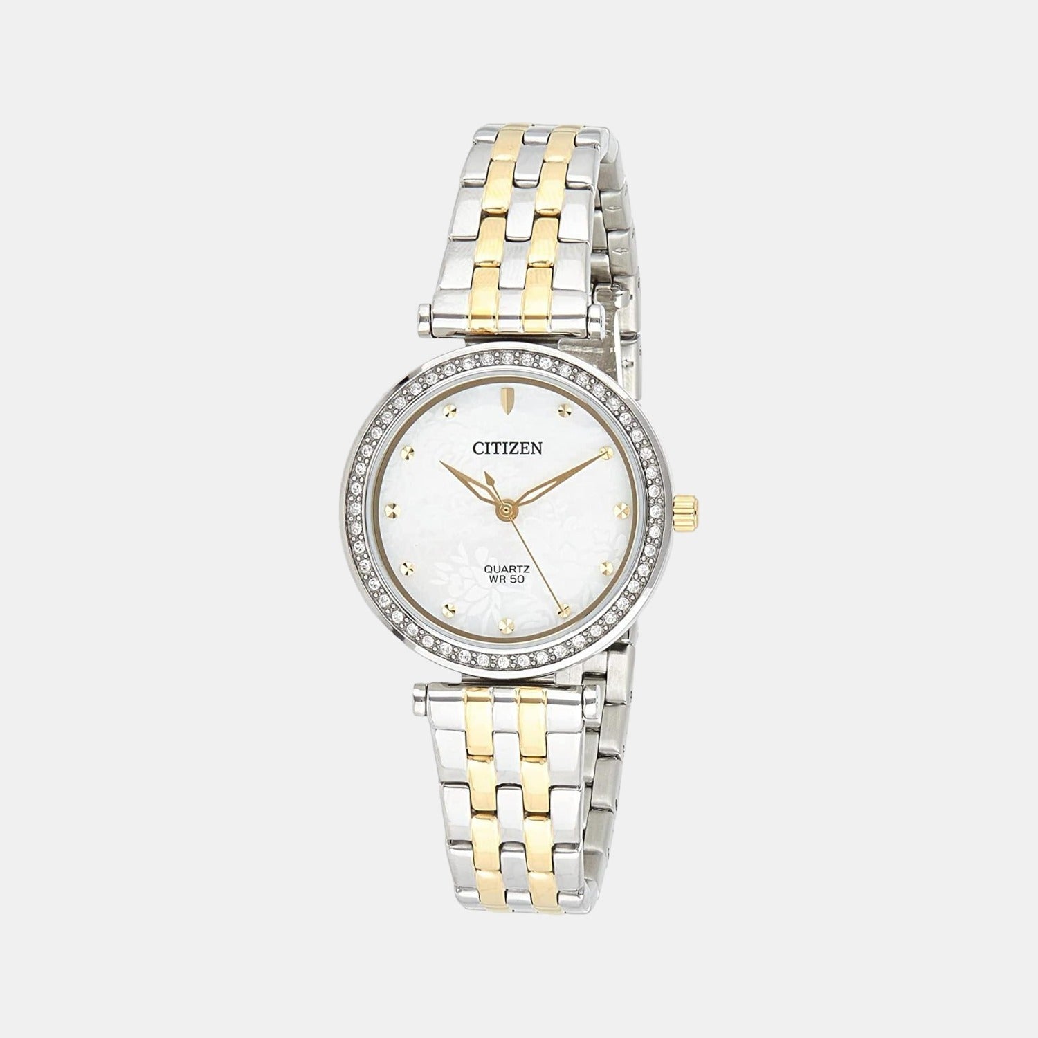 Citizen Round White Analog watch