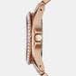 Female Rose Gold Stainless Steel Chronograph Watch ES2811