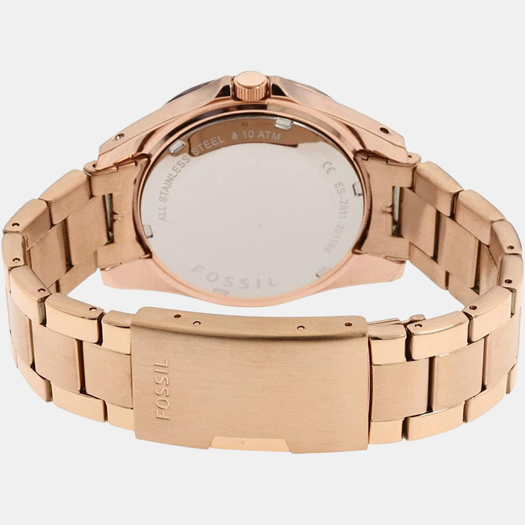 Fossil Stainless Steel Rose Gold watch