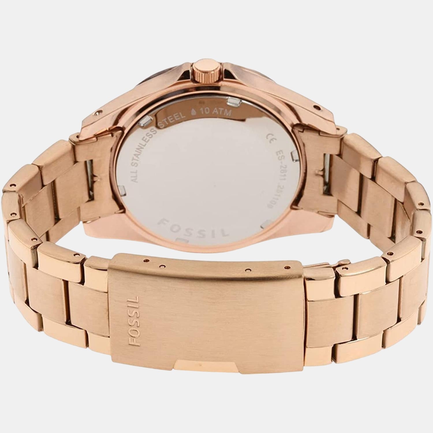 Fossil Stainless Steel Rose Gold watch