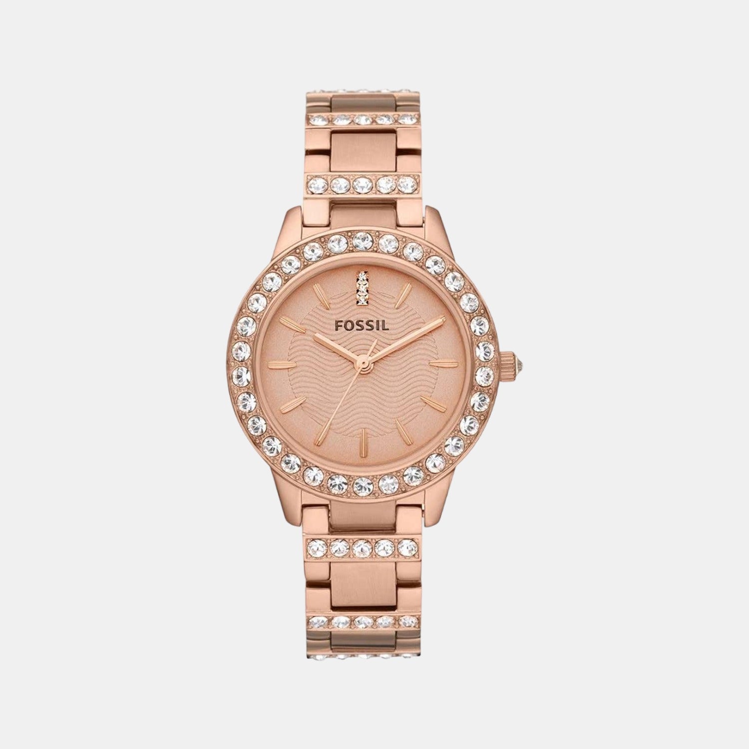 Fossil Round Rose Gold Analog watch