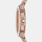 Female Rose Gold Analog Stainless Steel Watch ES3020I