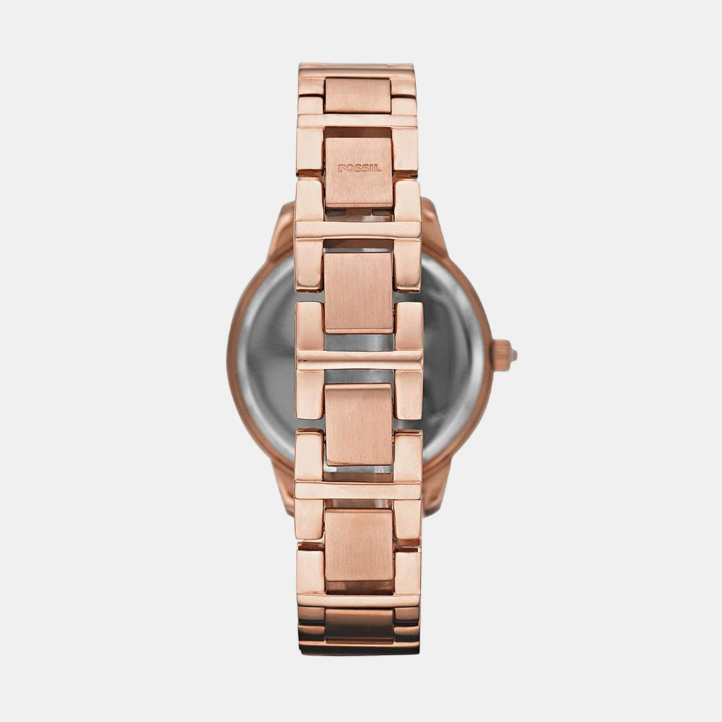 Fossil Women Round Rose Gold watch