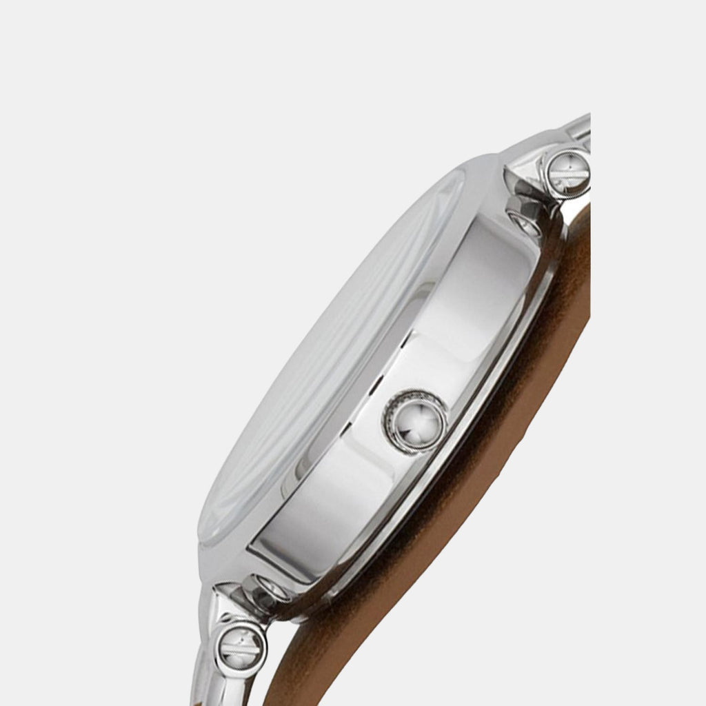 Fossil Women Round Silver watch