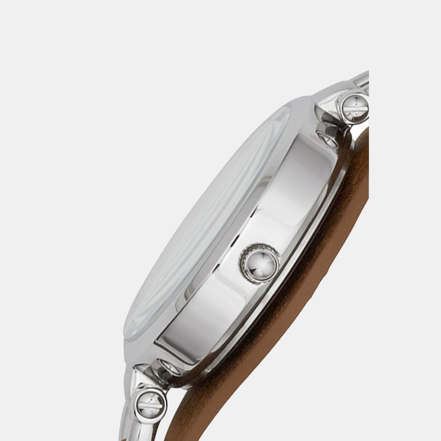 Fossil Women Round Silver watch