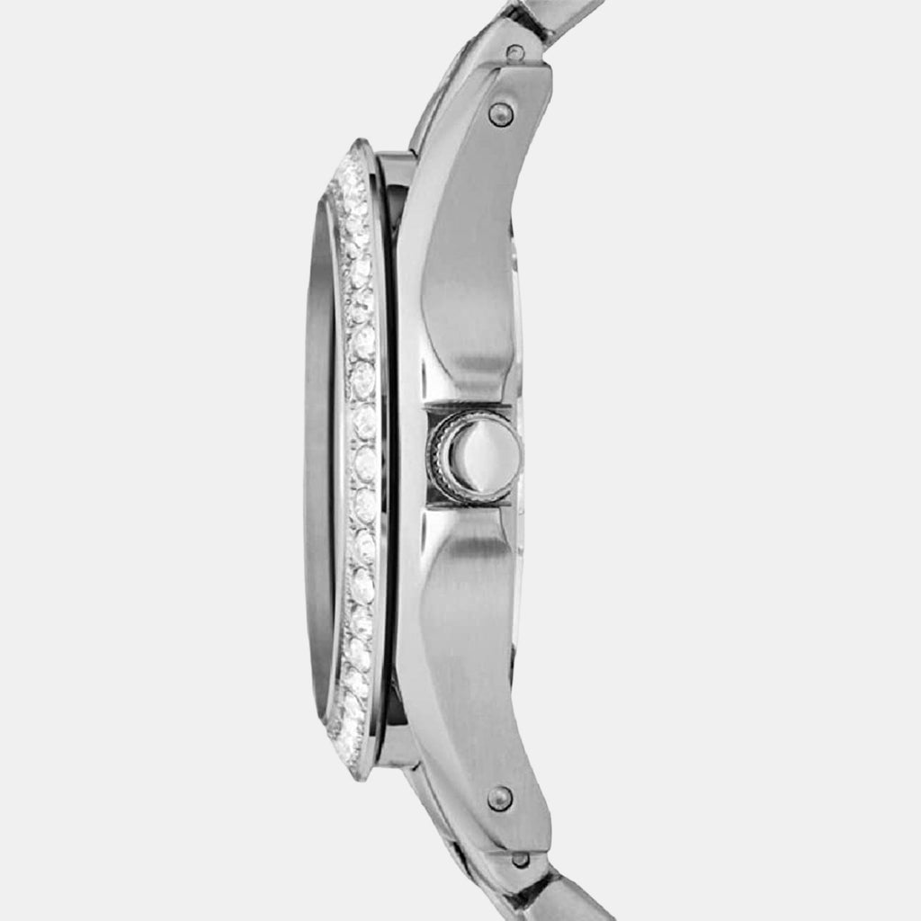 Fossil Women Round Silver watch