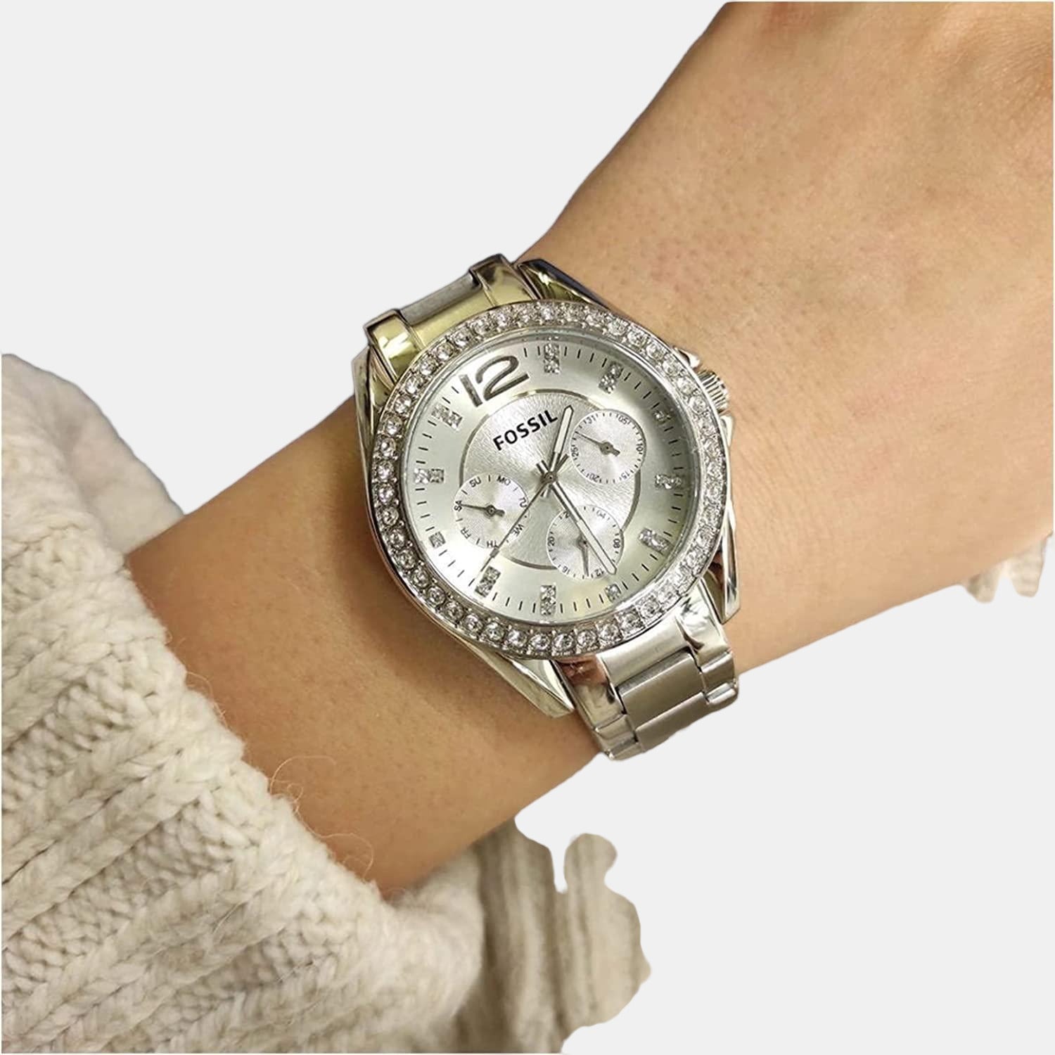 Fossil Round Quartz Chronograph Women watch