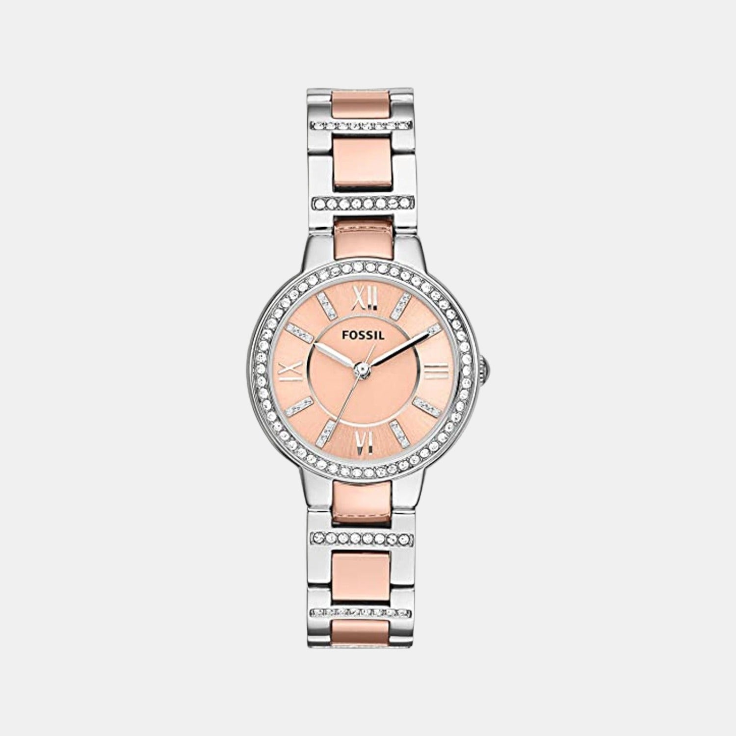 Fossil Round Rose Gold Analog watch