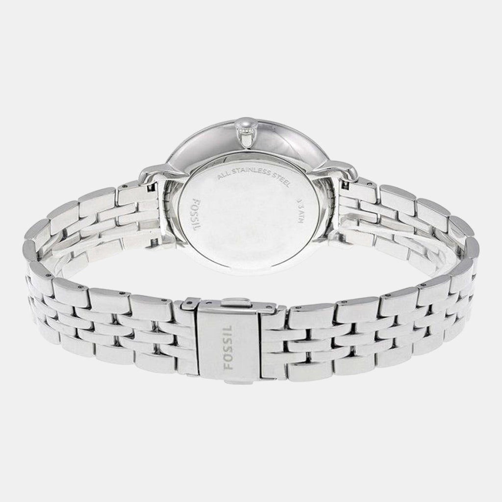 Fossil Women Round Silver watch