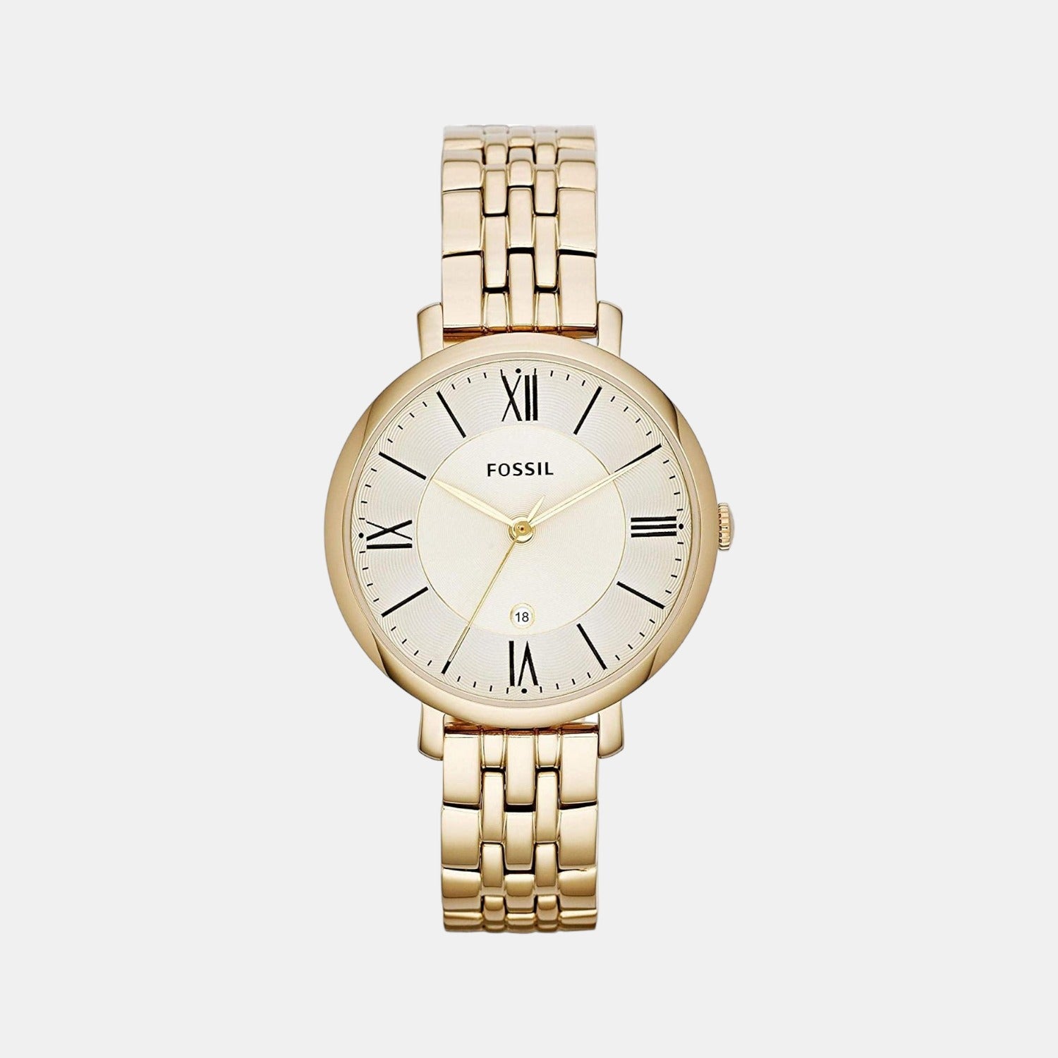 Fossil Round Beige Analog watch