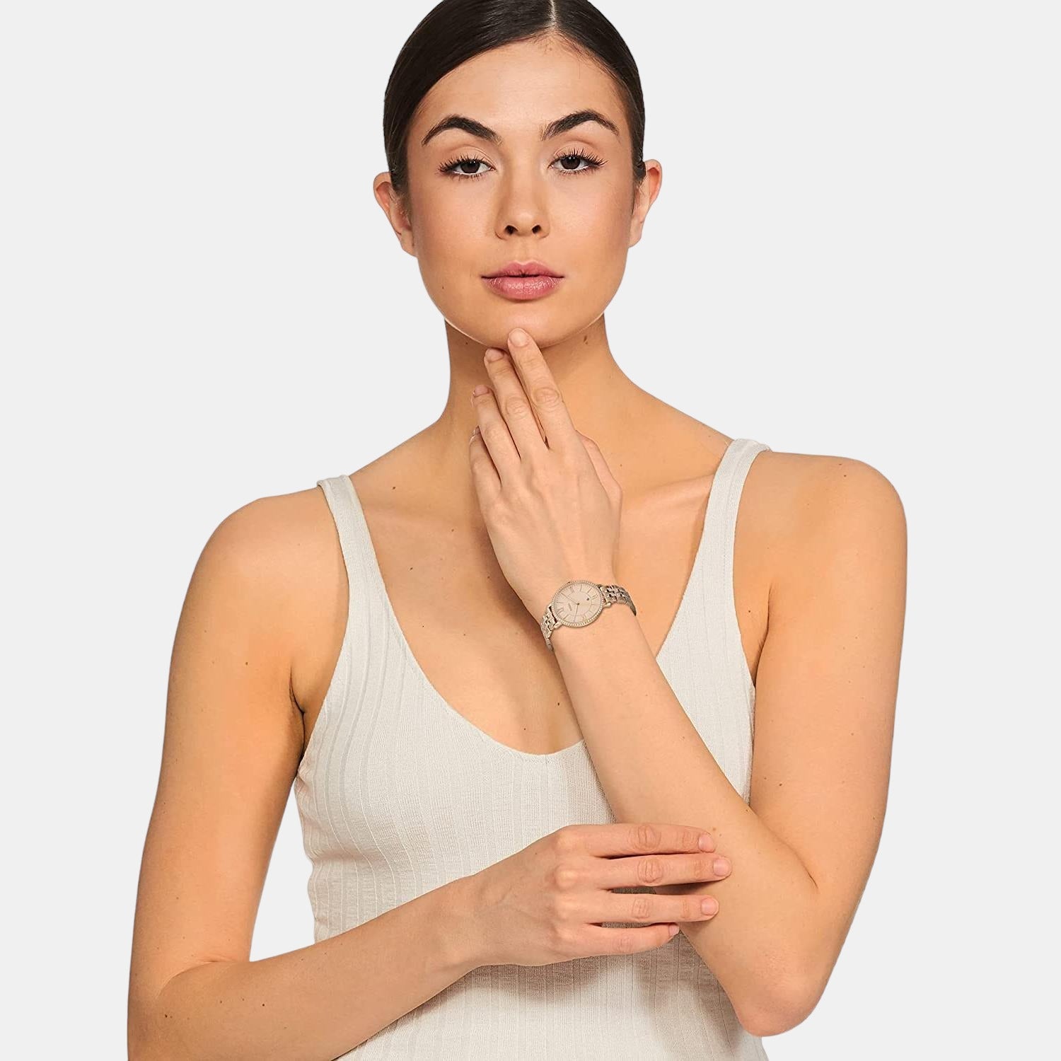 Fossil Stainless Steel Rose Gold watch