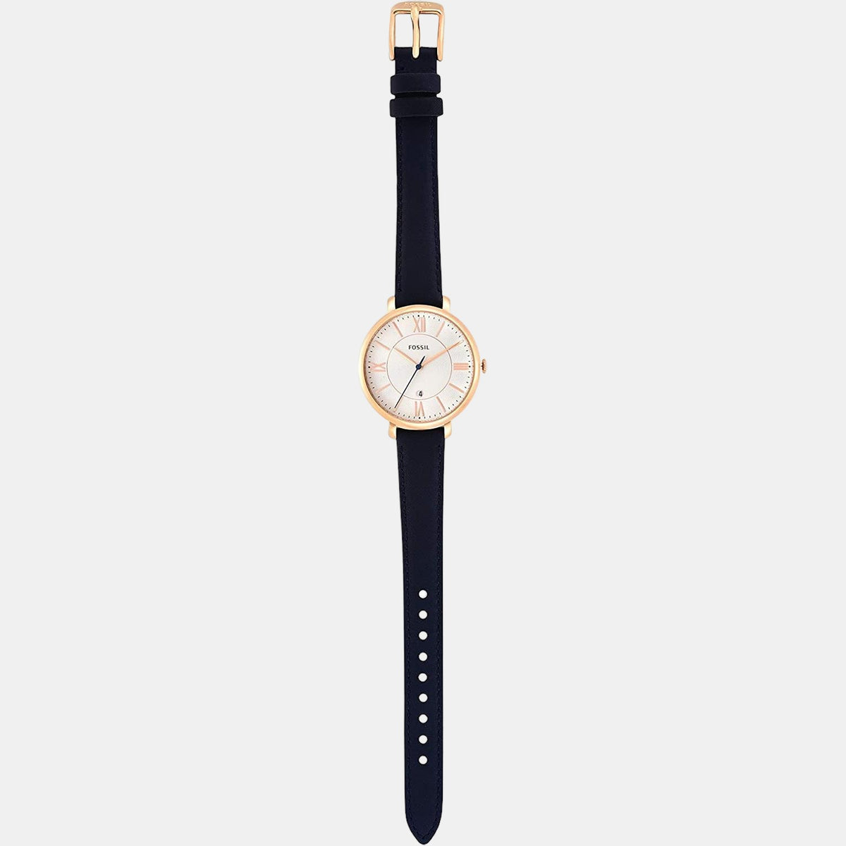 Fossil Leather Silver watch