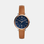 Fossil Round Blue Analog watch