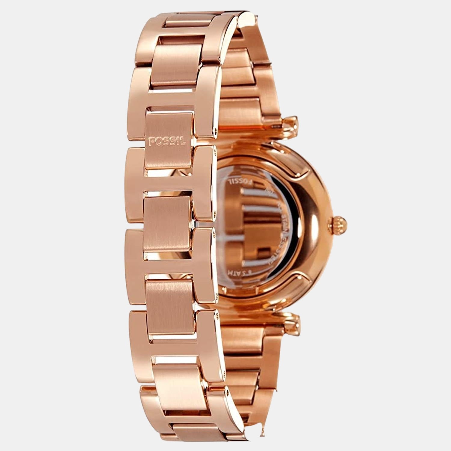 Fossil Women Round Rose Gold watch