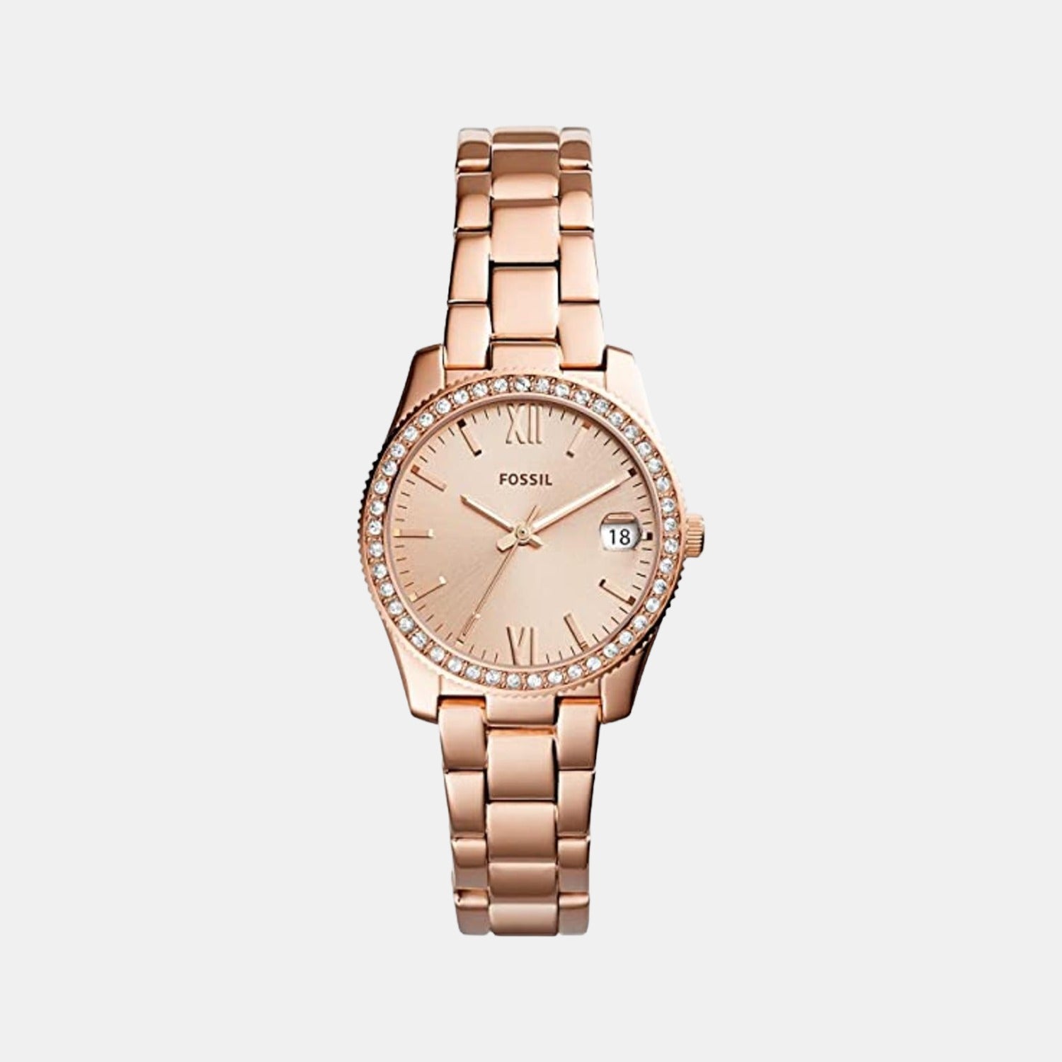 Fossil Round Rose Gold Analog watch