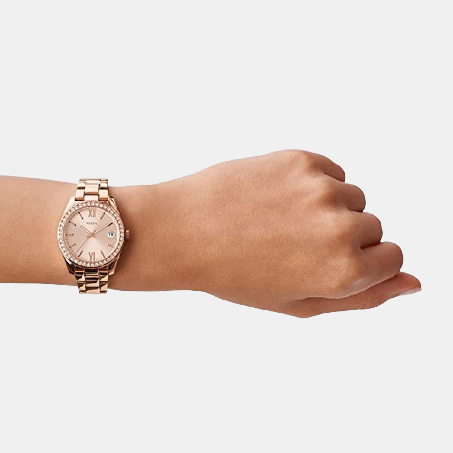 Fossil Stainless Steel Rose Gold watch