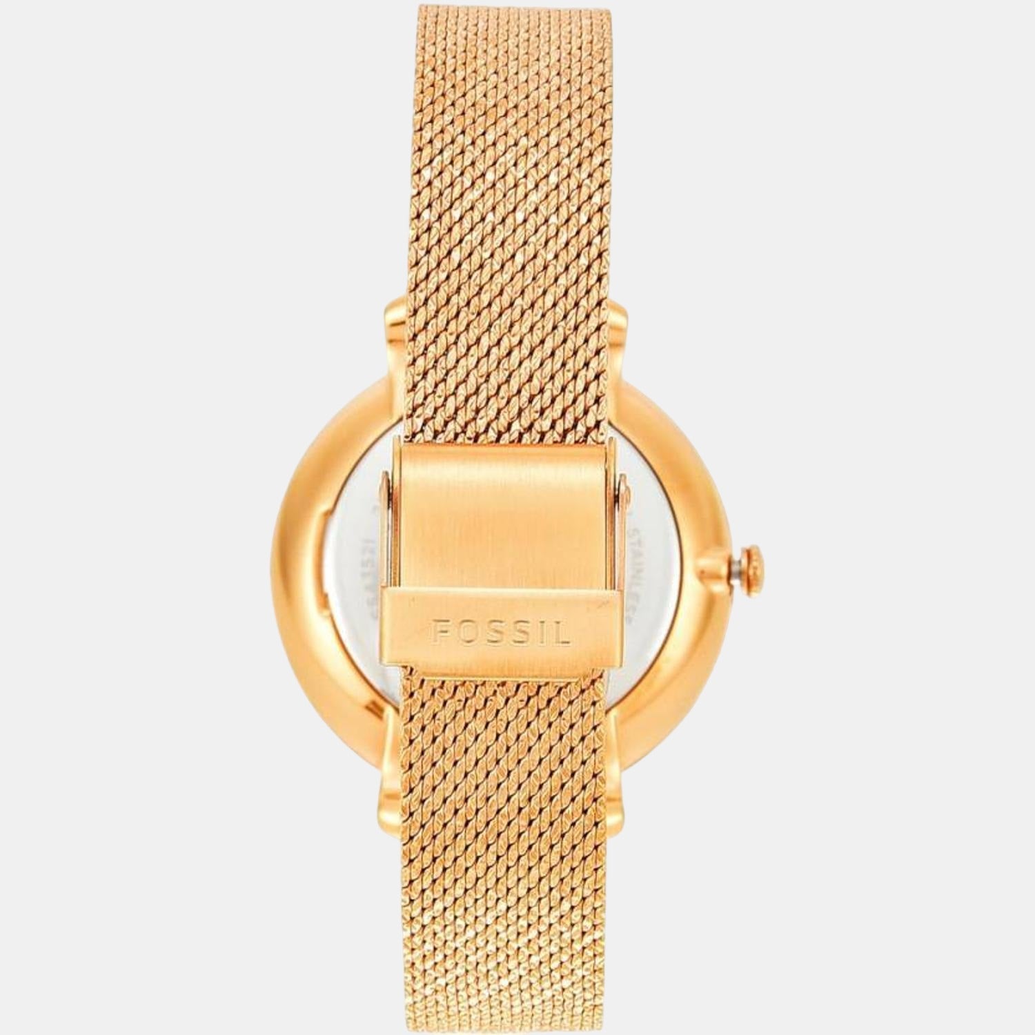 Fossil Women Round Silver watch