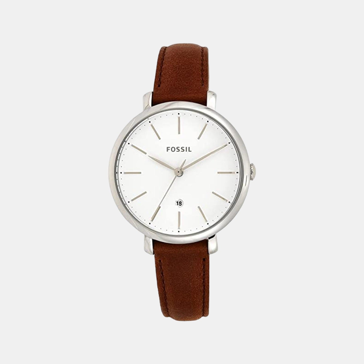 Fossil Round White Analog watch