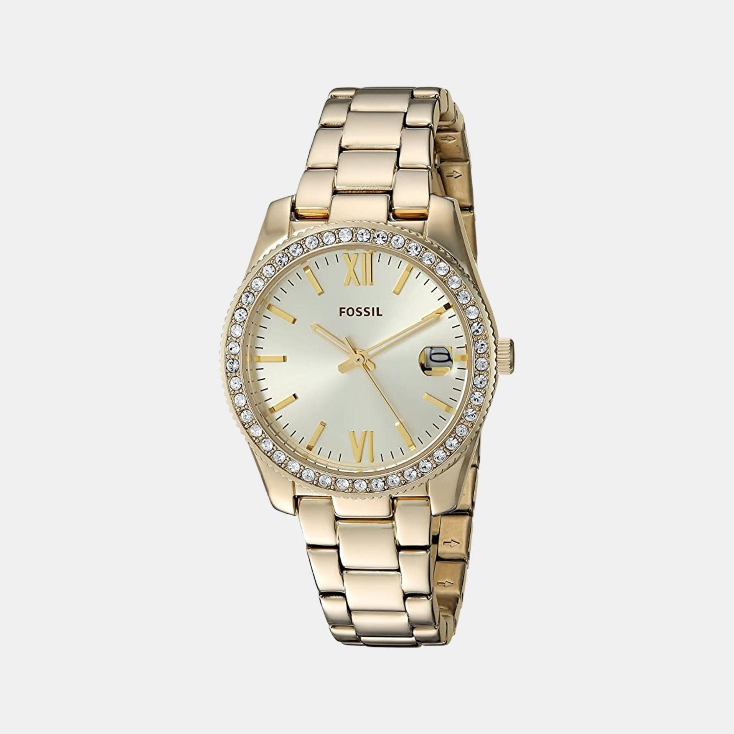 Fossil Round Gold Analog watch