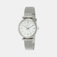 Female White Analog Stainless Steel Watch ES4432