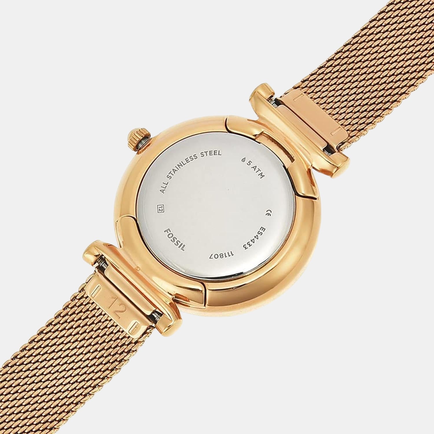 Fossil Women Round White watch