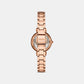 Women's Rose Gold Analog Stainless Steel Watch ES4447