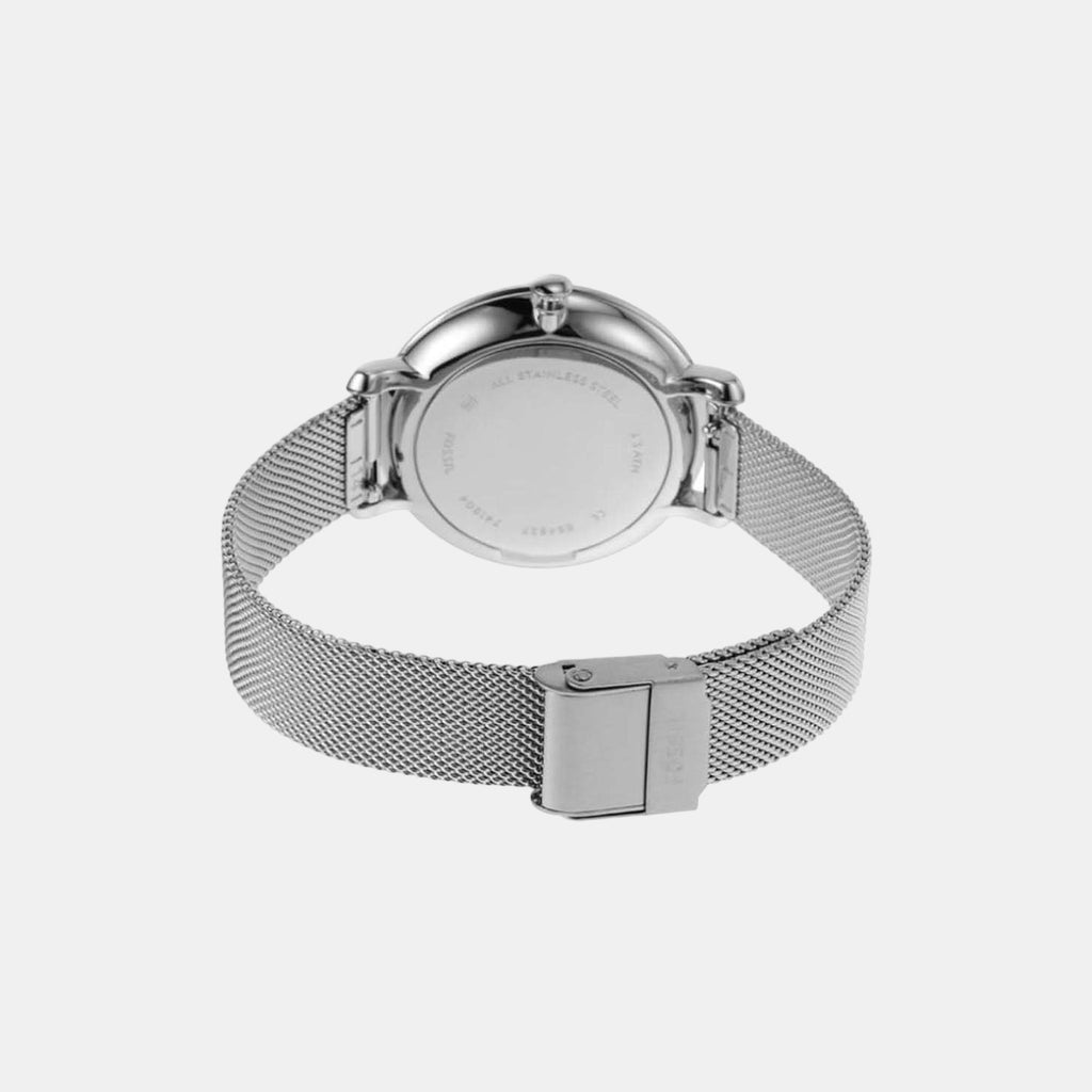 Fossil Women Round Silver watch