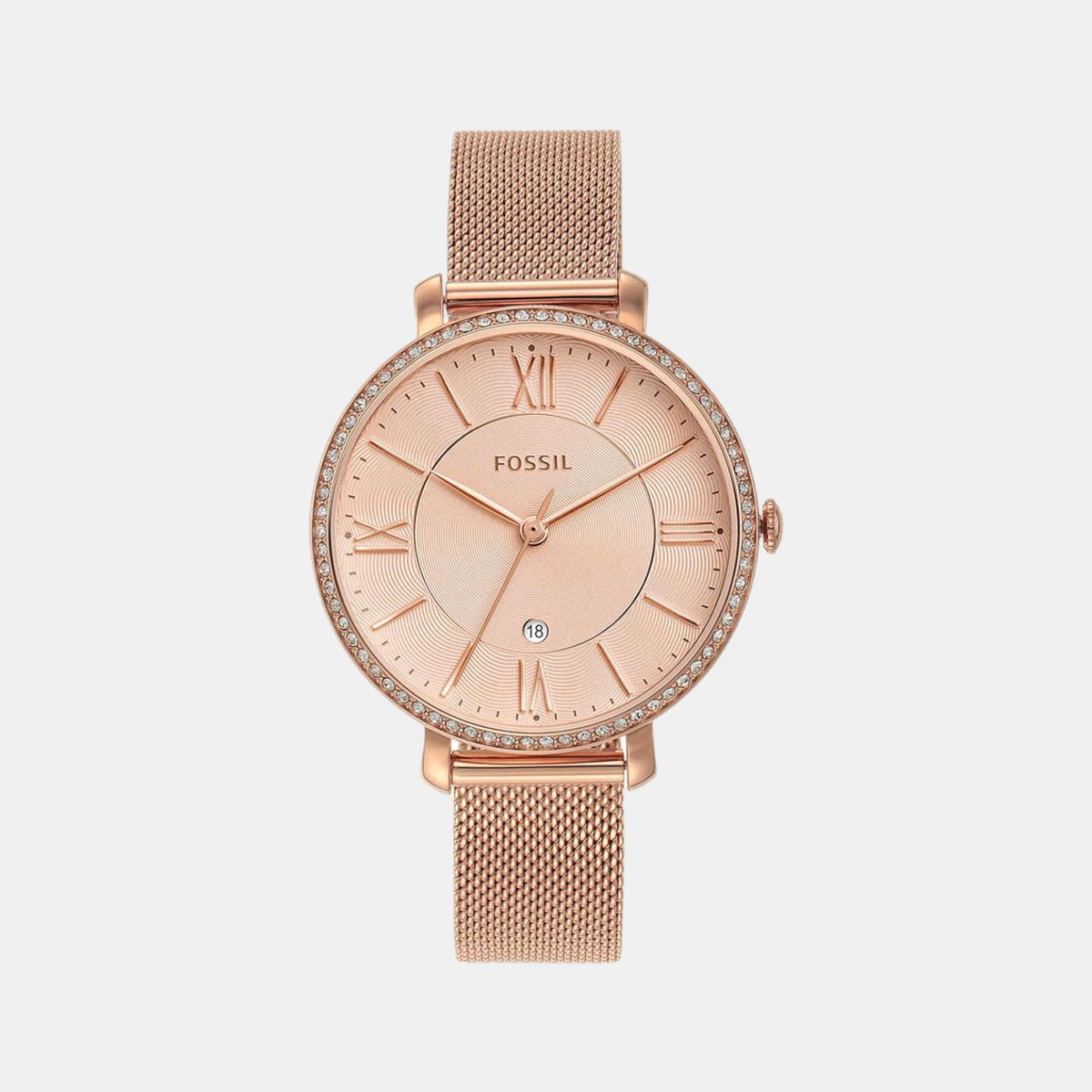 Fossil Round Rose Gold Analog watch