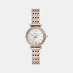 Fossil Round White Analog watch