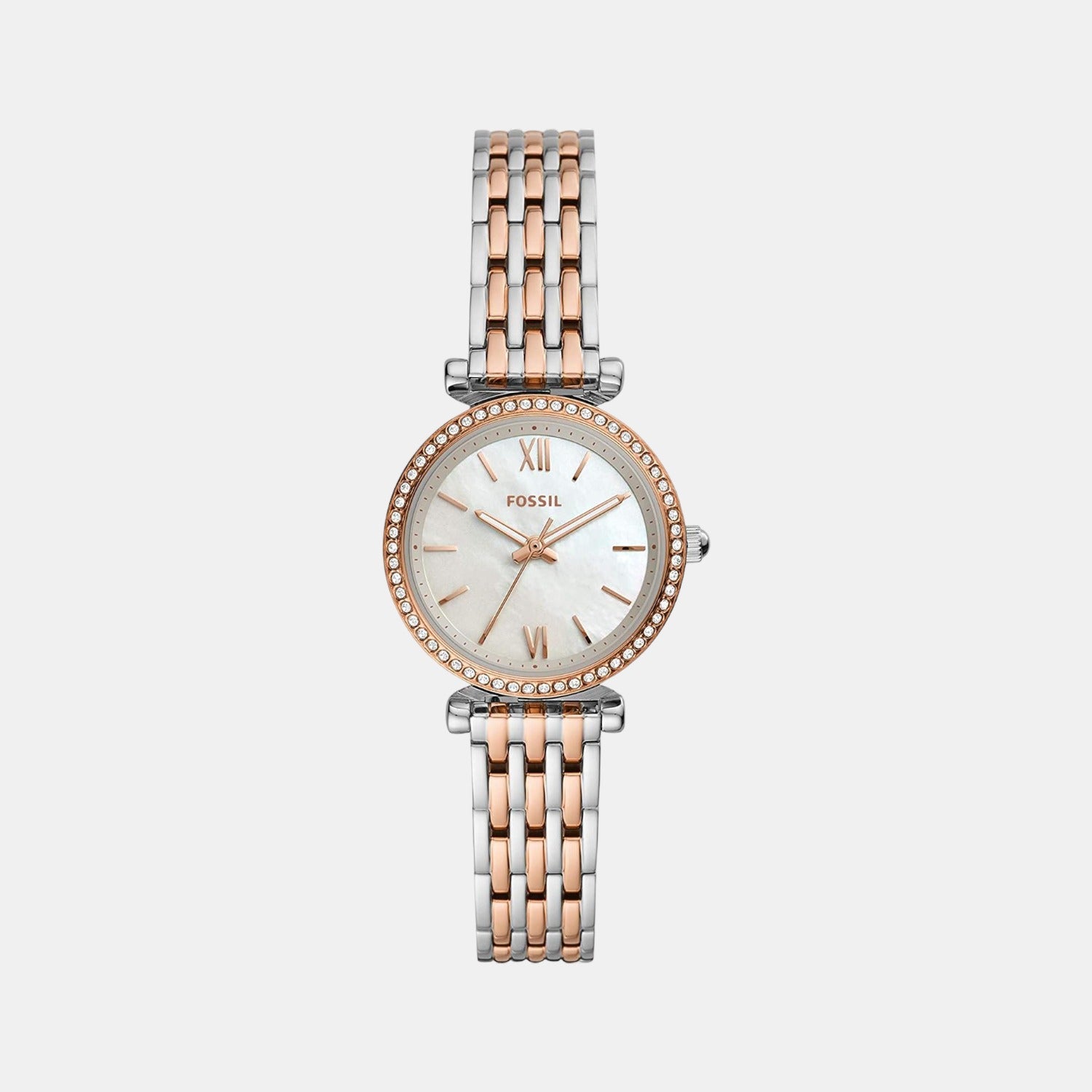 Fossil Round White Analog watch