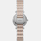 Female White Analog Stainless Steel Watch ES4649