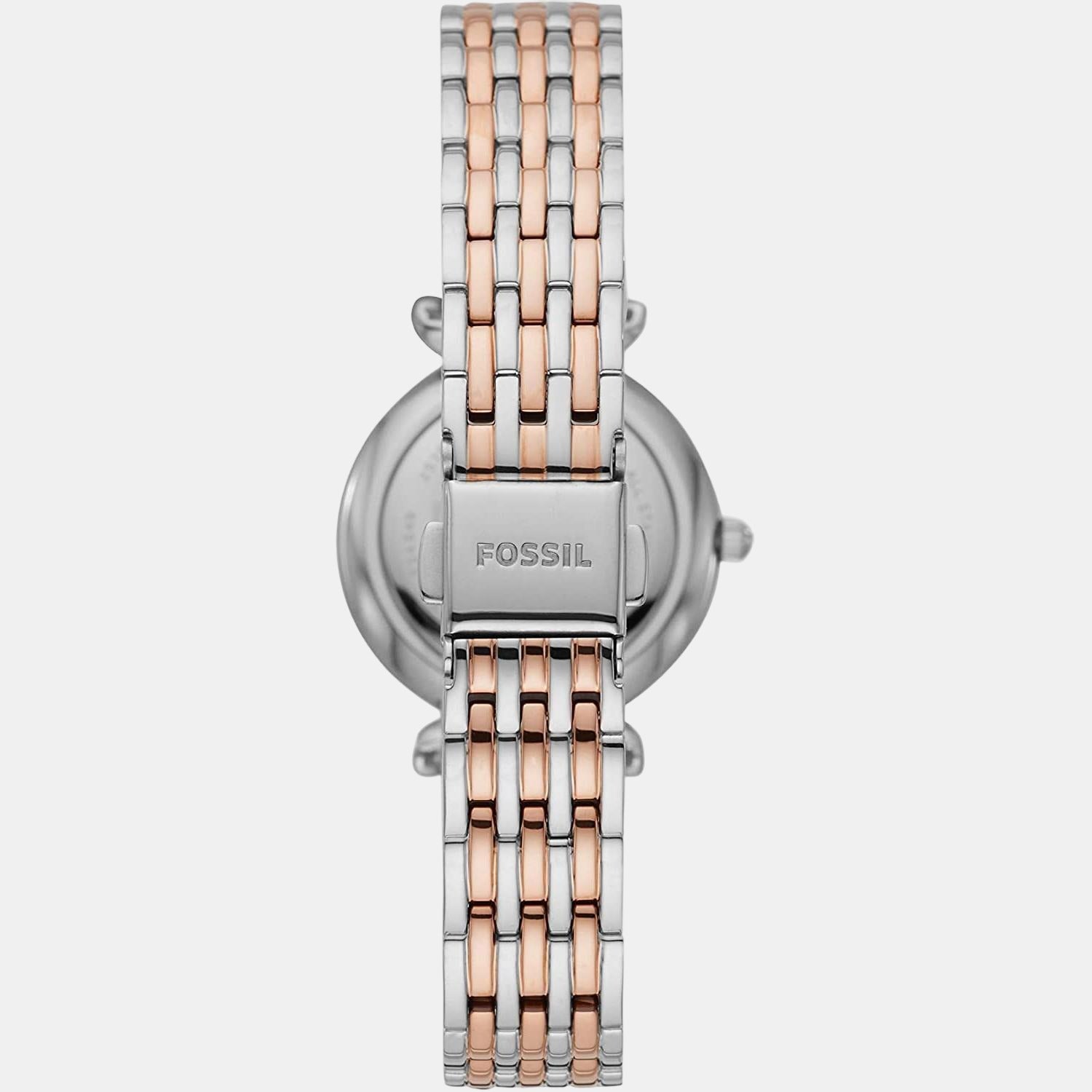 Fossil Women Round White watch