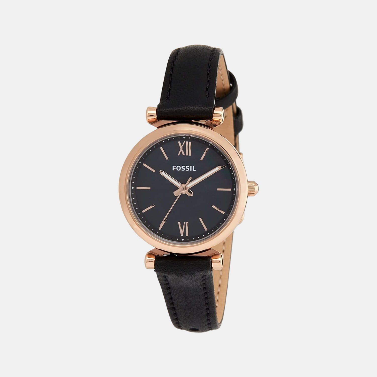 Fossil Round Black Analog watch