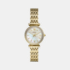 Fossil Round White Analog watch