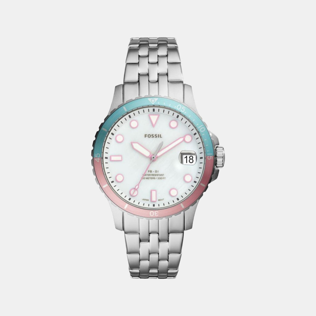 Fossil Round Grey Analog watch