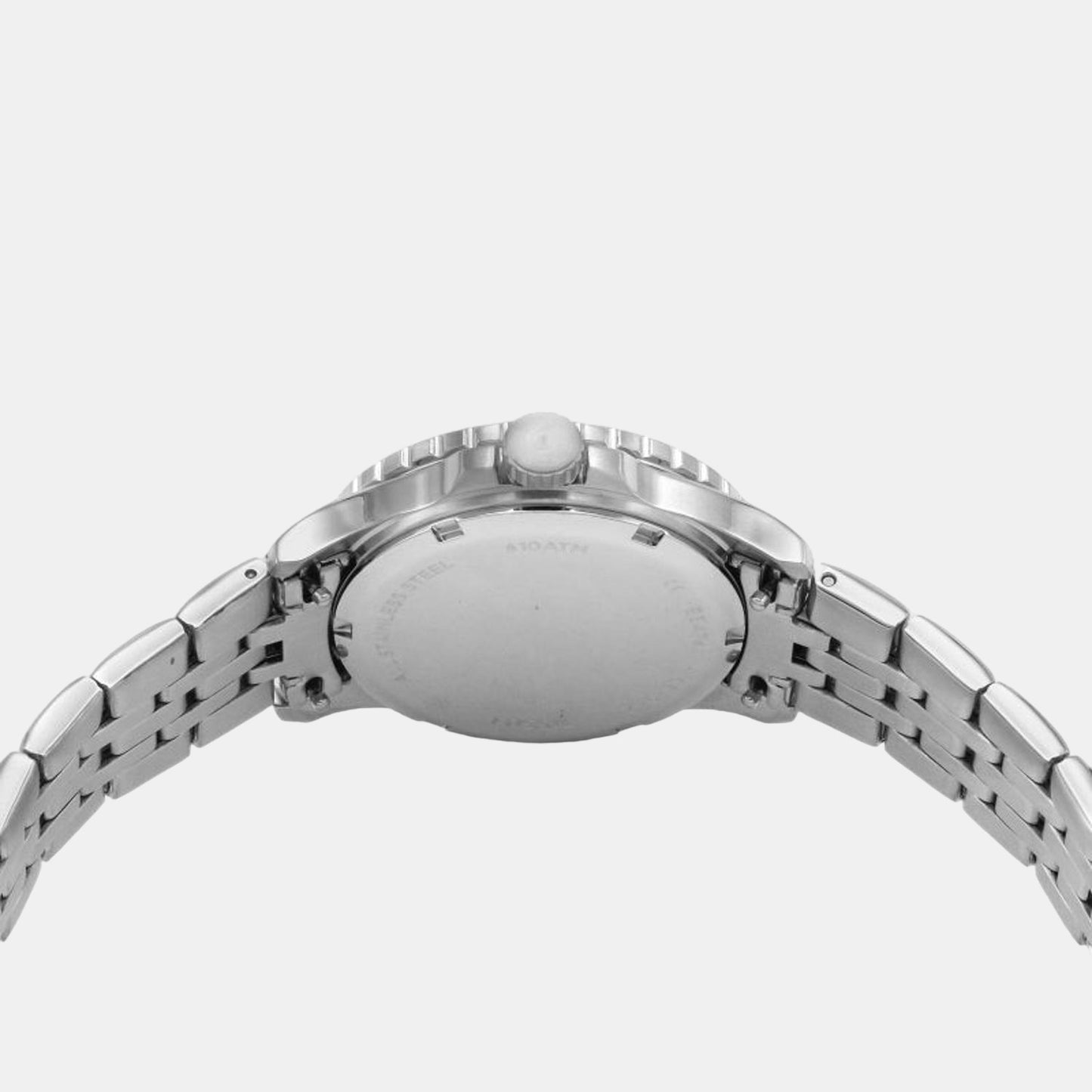 Female Grey Analog Stainless Steel Watch ES4741