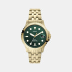 Fossil Round Green Analog watch