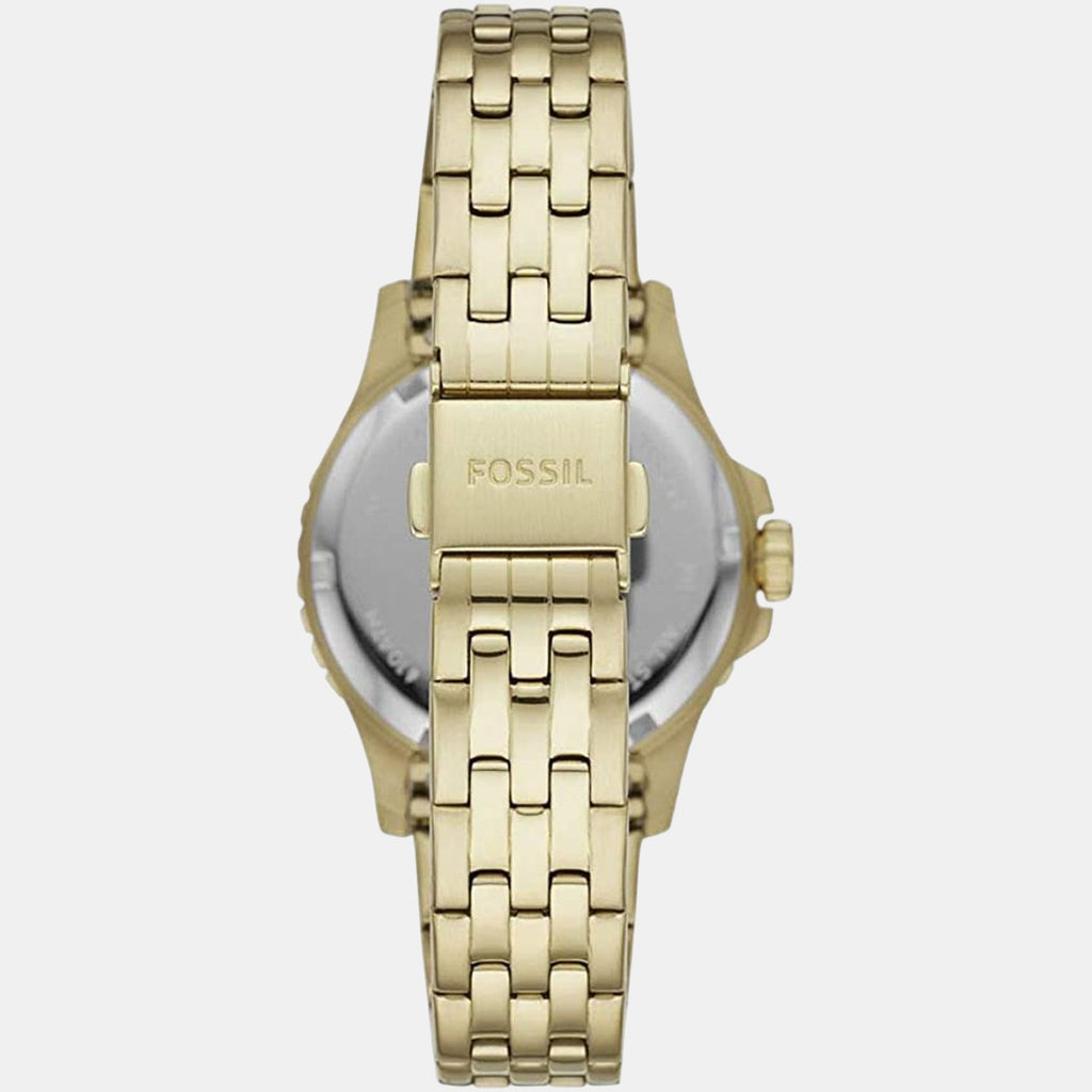 Fossil Women Round Green watch