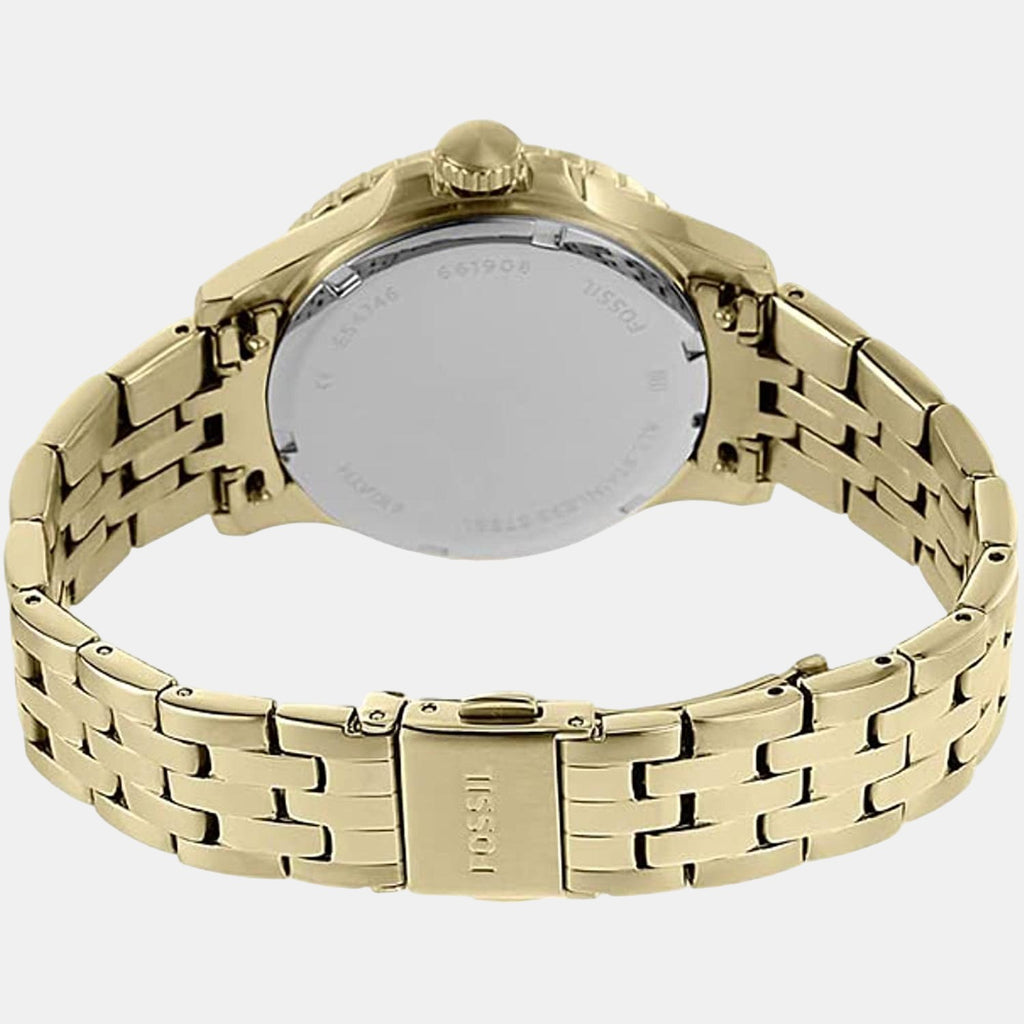 Fb-01 Women Quartz Green Dial Analog Stainless Steel Watch ES4746