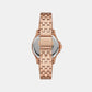 Fossil Women Round Rose Gold watch